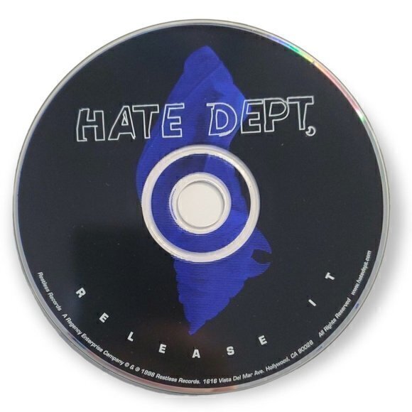 Hate Dept. -‎ Release It [1998 Promotional CD] - Picture 3 of 3